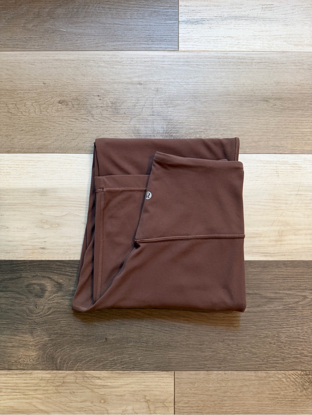 Lululemon Wide Leg Leggings in Chocolate Brown w/ Pockets & Wide Waistband